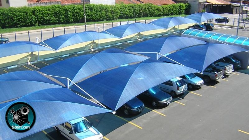Cobertura para carros garagem